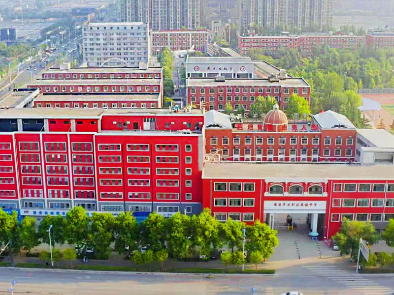 临潼校园鸟瞰图